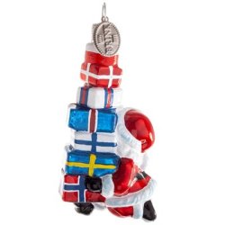 NISSE M/ NORDISKE GAVER 8 CM